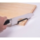 Cutting board with diamond knife sharpener Dianova, birch