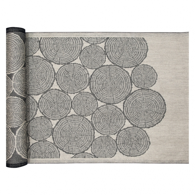 Sauna mat Motti 46x150, linen-black