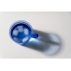 Glass mug 0.35l, blue