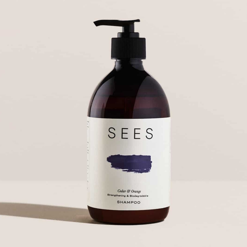 SEES Shampoo 500ml, cedar-orange