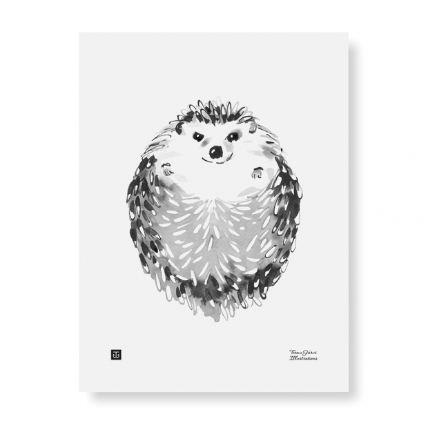 Plakát Hedgehog 30x40