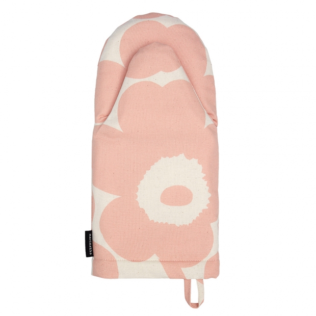 Kitchen mitt Unikko, peach