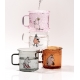 Moominmamma glass mug 0.35l, grey