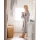 Women's bathrobe Kaste, gray