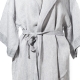 Women's bathrobe Kaste, gray