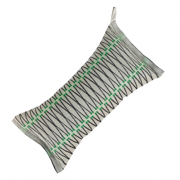 Tulitikku sauna cushion, linen-green