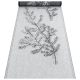 Linen runner Havu 46x150, gray-black