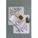 Linen placemat Havu 46x32, grey-green