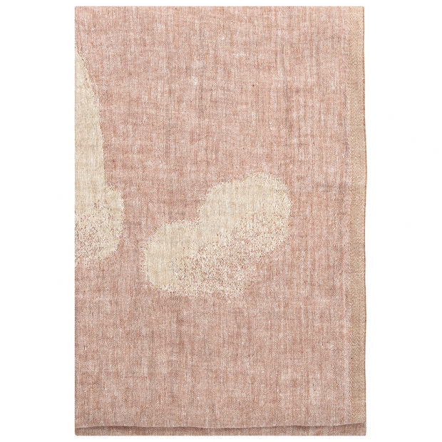 Linen towel Hietsu, cinnamon gold