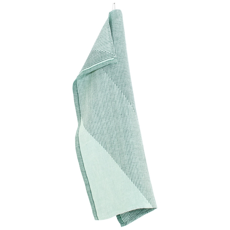 Linen tea towel Rinne 48x70, mint green