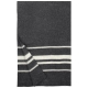 Wool blanket Camp 150x200, black-light beige