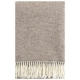 Wool blanket Arvo 130x180, beige / Finnsheep