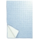 Wool blanket Juhannus 100x150, naturally dyed blue / Finnsheep