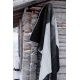Wool blanket Kaamos 150x200, black / Finnsheep