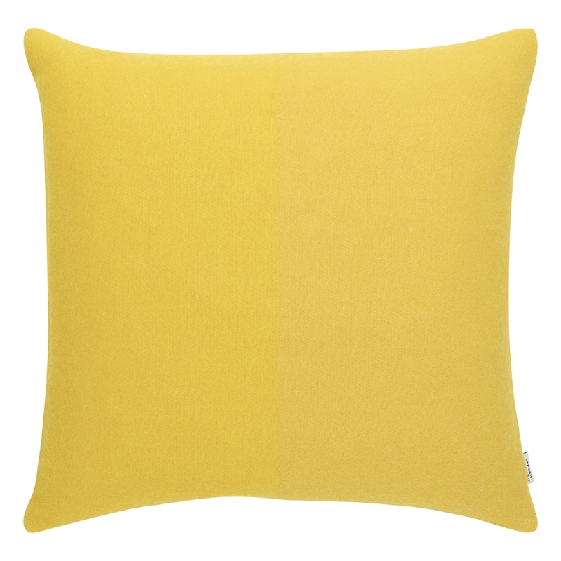 Woolen pillowcase Tupla 45x45, yellow
