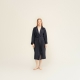 Terva bathrobe, dark gray