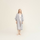 Women's bathrobe Kaste, gray