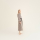 Kivi bathrobe, dark grey