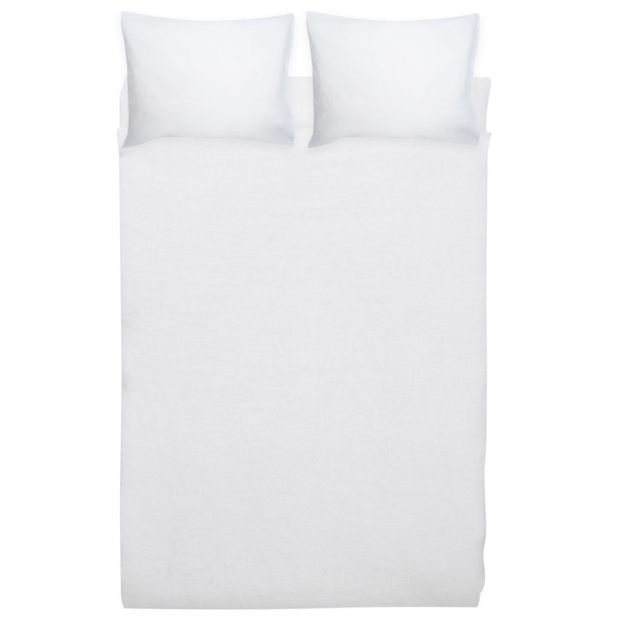 Linen bedding Ilta 230x220, white