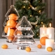 Glass jar tree 20cm