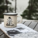 Mug Moomin The Adventurer 0.37l, enamel / beige