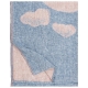 Linen towel Hietsu, cinnamon blue