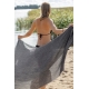 Nyytti towel, dark grey