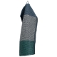 Terva towel, black-gray-green aspen