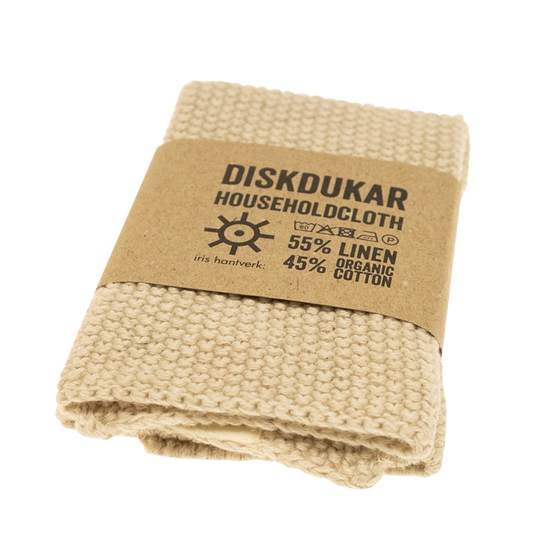 Diskdukar cloth 25x23, natural shade