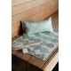 Sade sitting sauna set, olive green
