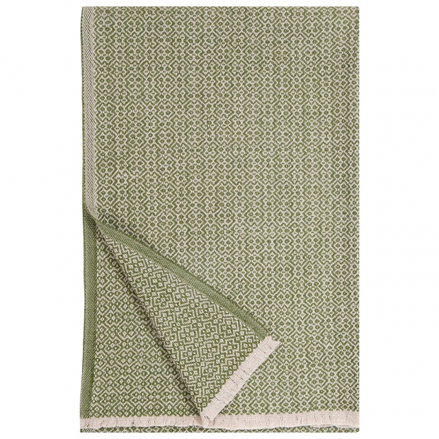 Merino blanket Koli 150x170, beige-olive