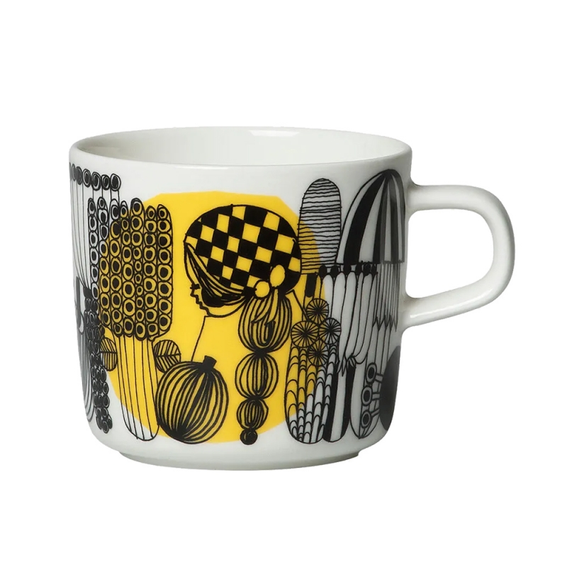 Oiva Siirtolapuutarha mug 0.2l, yellow
