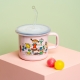 Pippi's Birthday mug 0.37l, enamel / pink