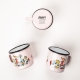 Pippi's Birthday mug 0.37l, enamel / pink