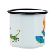Mug Pippi The Strongest Girl in the World 0.37l, enamel / blue