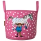 Pippi and the horse storage basket 30l, pink