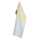 Metsälampi linen towel, pink-gray-lime