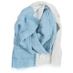 Tsavo linen scarf, blue-linen