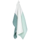 Terva towel, white-green-mint