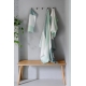 Terva towel, white-green-mint