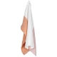 Terva towel, white-orange-pink