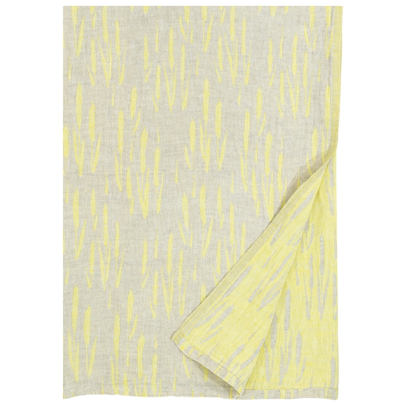 Linen blanket / tablecloth Osmankäami 145x260, linen-yellow