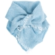 Hali linen scarf, rain blue
