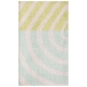 Linen blanket / tablecloth Metsälampi 145x200, pink-gray-lime