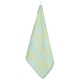 Linen tea towel / napkin Kesäkukka 46x46, lime-light blue
