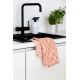 Linen towel Koodi, orange-pink
