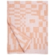 Linen towel Koodi, orange-pink