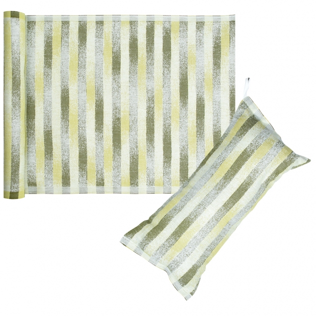 Hohto reclining sauna set, white-green