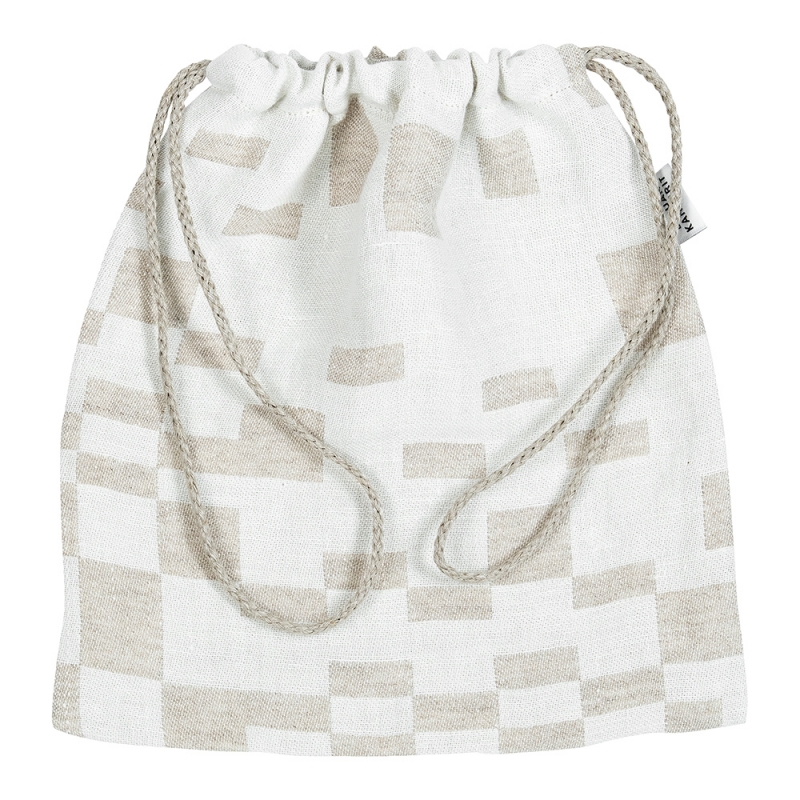 Linen bag Koodi 20x25, linen-white