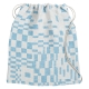 Linen bag Koodi 40x45, linen-rain blue / with straps